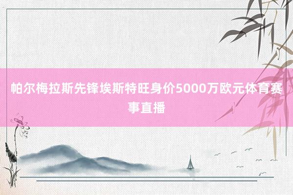 帕尔梅拉斯先锋埃斯特旺身价5000万欧元体育赛事直播
