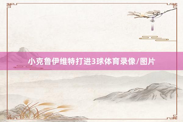 小克鲁伊维特打进3球体育录像/图片