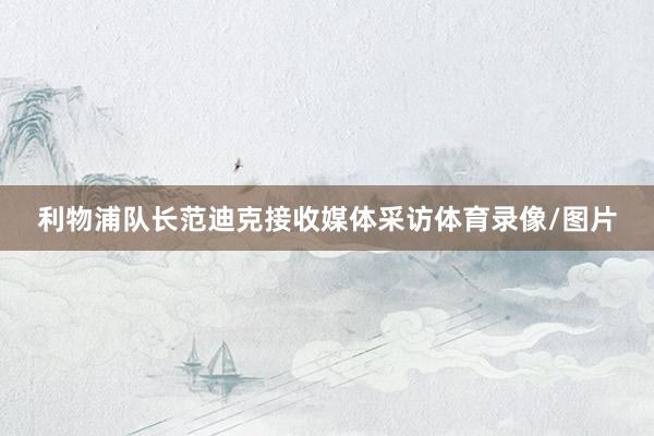 利物浦队长范迪克接收媒体采访体育录像/图片