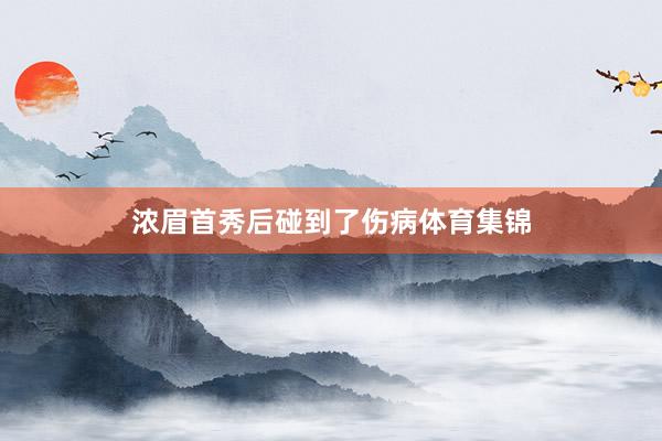 浓眉首秀后碰到了伤病体育集锦