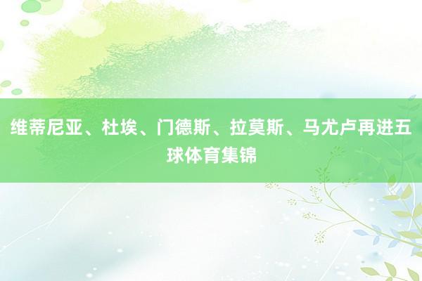 维蒂尼亚、杜埃、门德斯、拉莫斯、马尤卢再进五球体育集锦