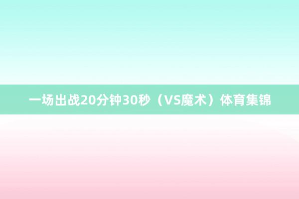 一场出战20分钟30秒（VS魔术）体育集锦