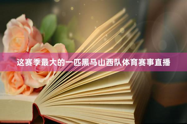 这赛季最大的一匹黑马山西队体育赛事直播