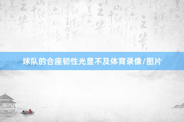 球队的合座韧性光显不及体育录像/图片