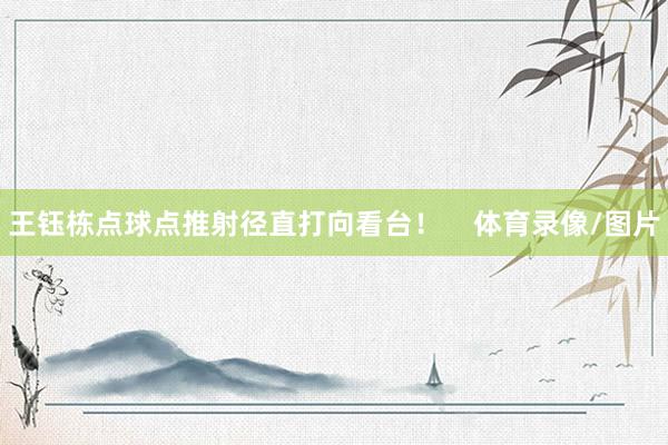 王钰栋点球点推射径直打向看台！    体育录像/图片