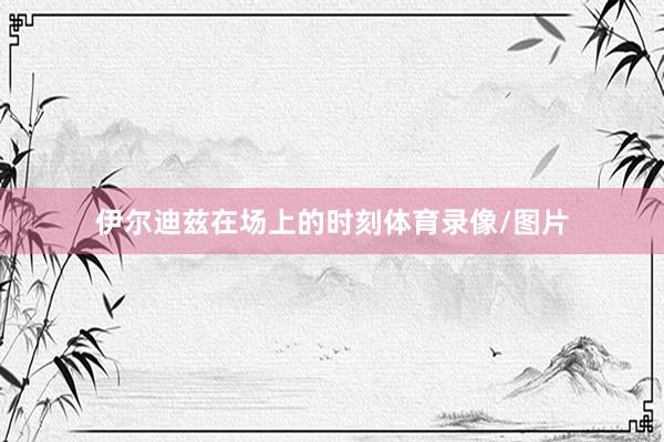伊尔迪兹在场上的时刻体育录像/图片