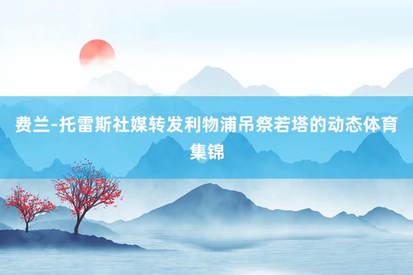 费兰-托雷斯社媒转发利物浦吊祭若塔的动态体育集锦