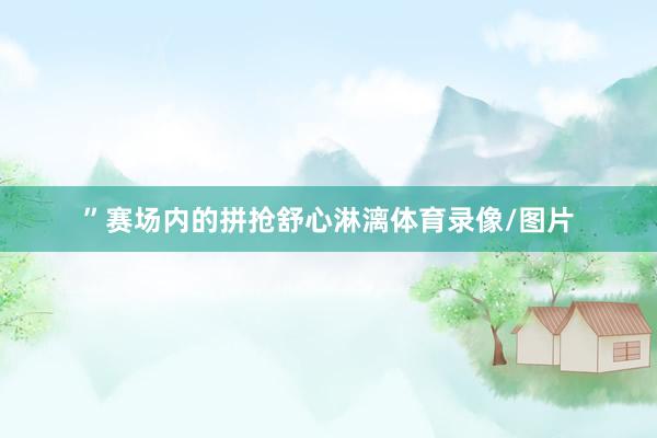 ”赛场内的拼抢舒心淋漓体育录像/图片